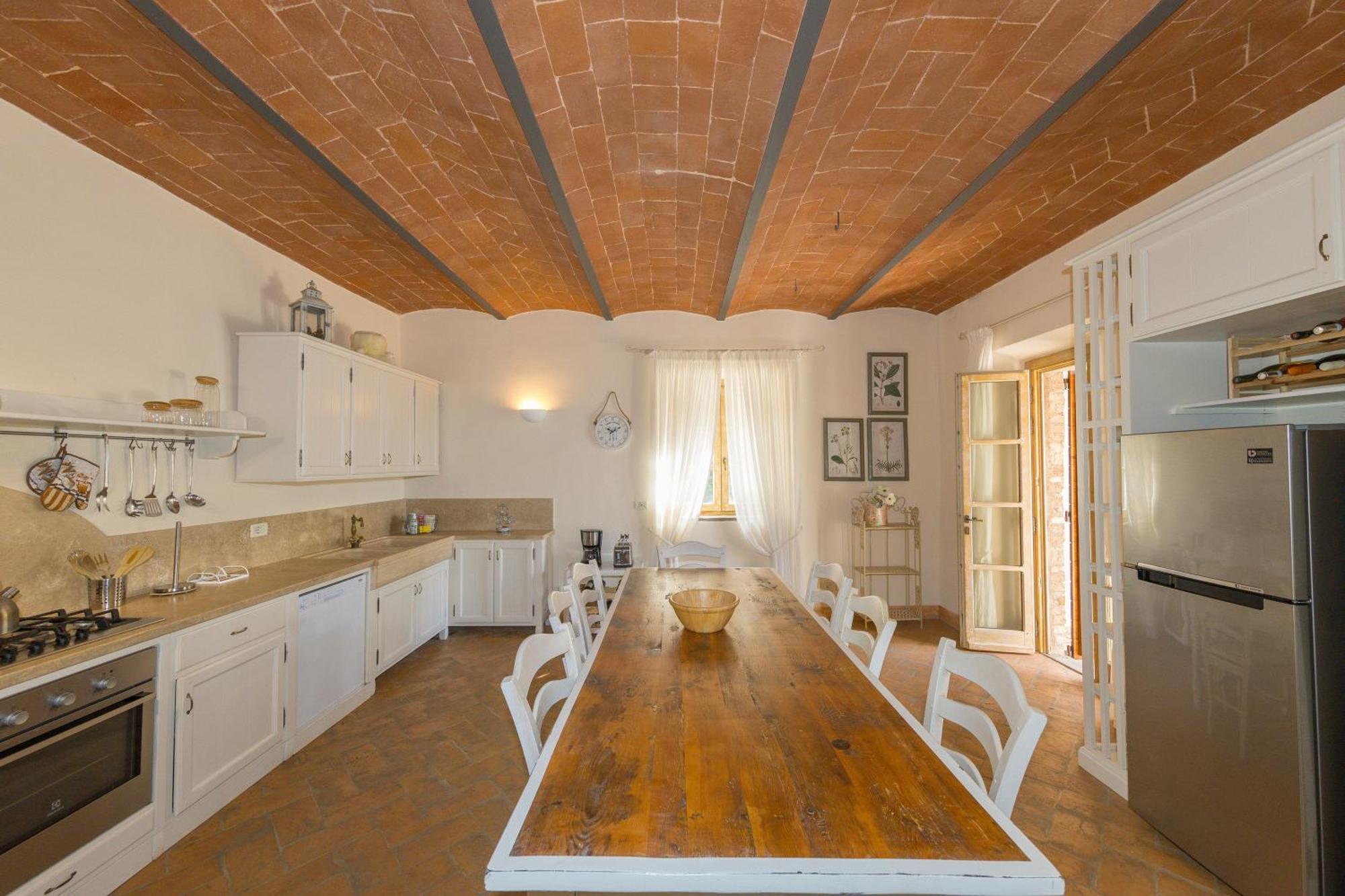 Villa Cava Alta Riparbella Exteriör bild