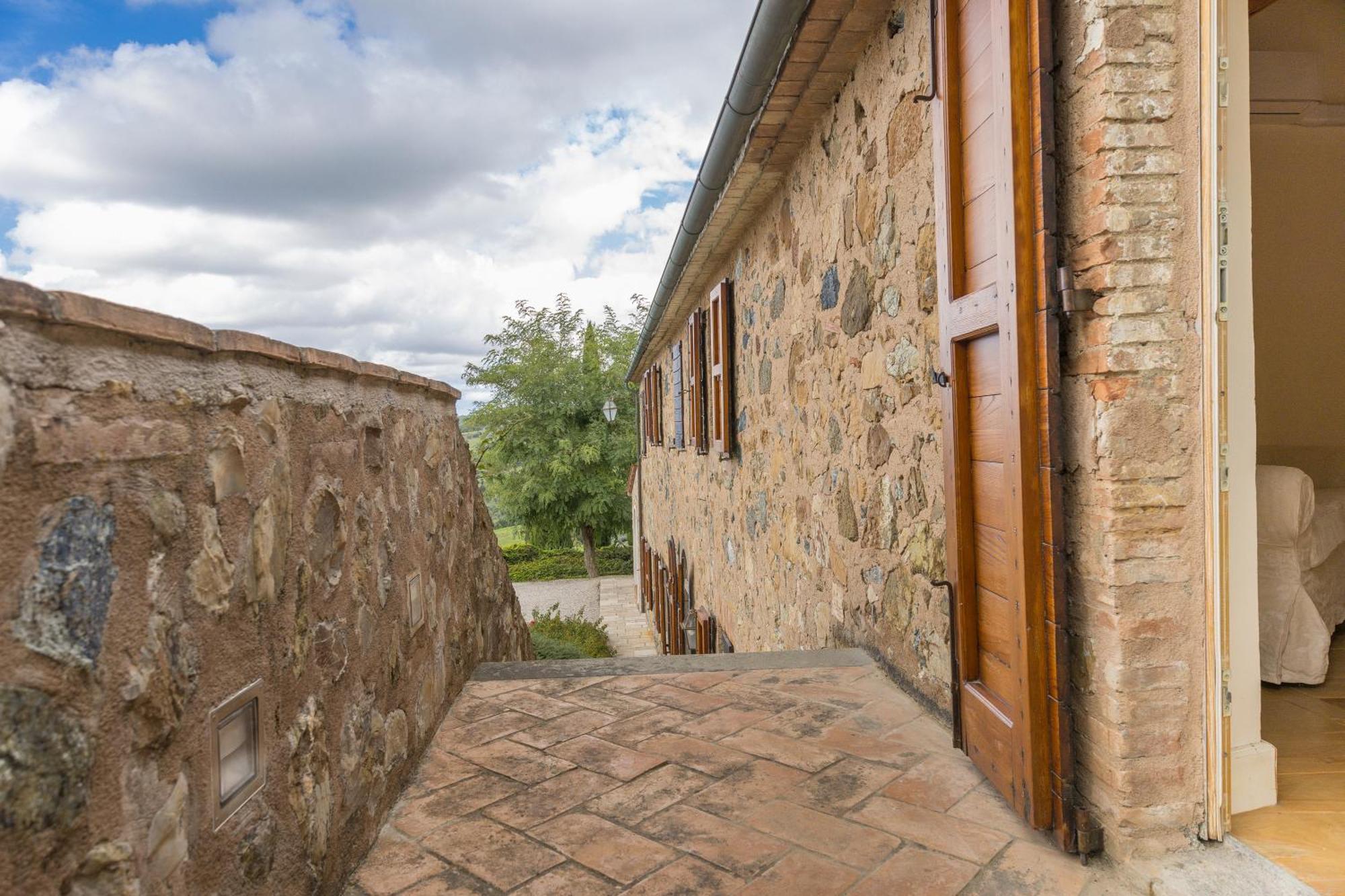 Villa Cava Alta Riparbella Exteriör bild