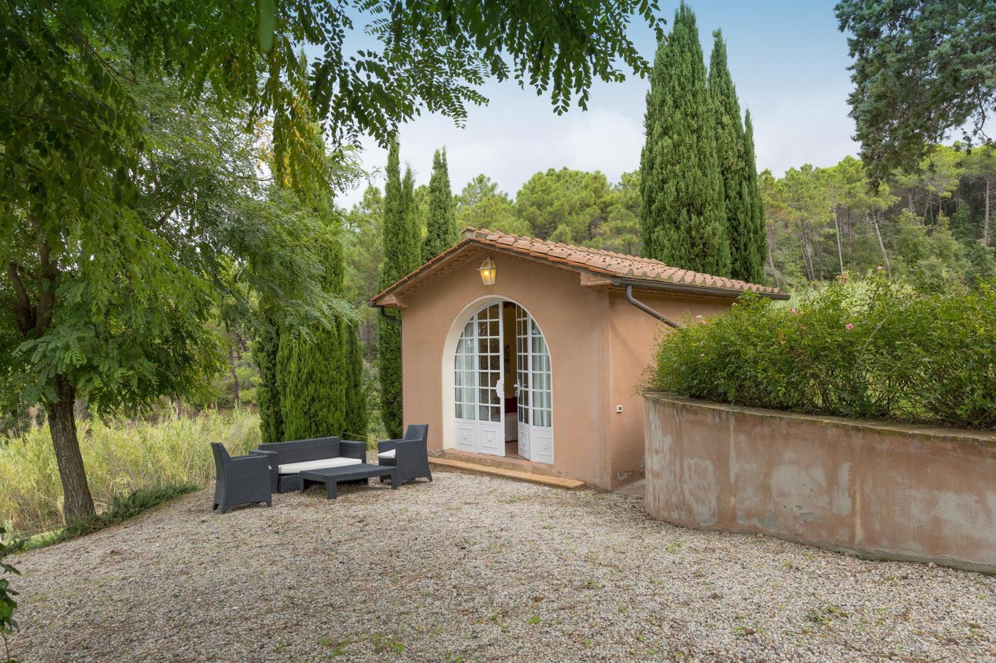 Villa Cava Alta Riparbella Exteriör bild