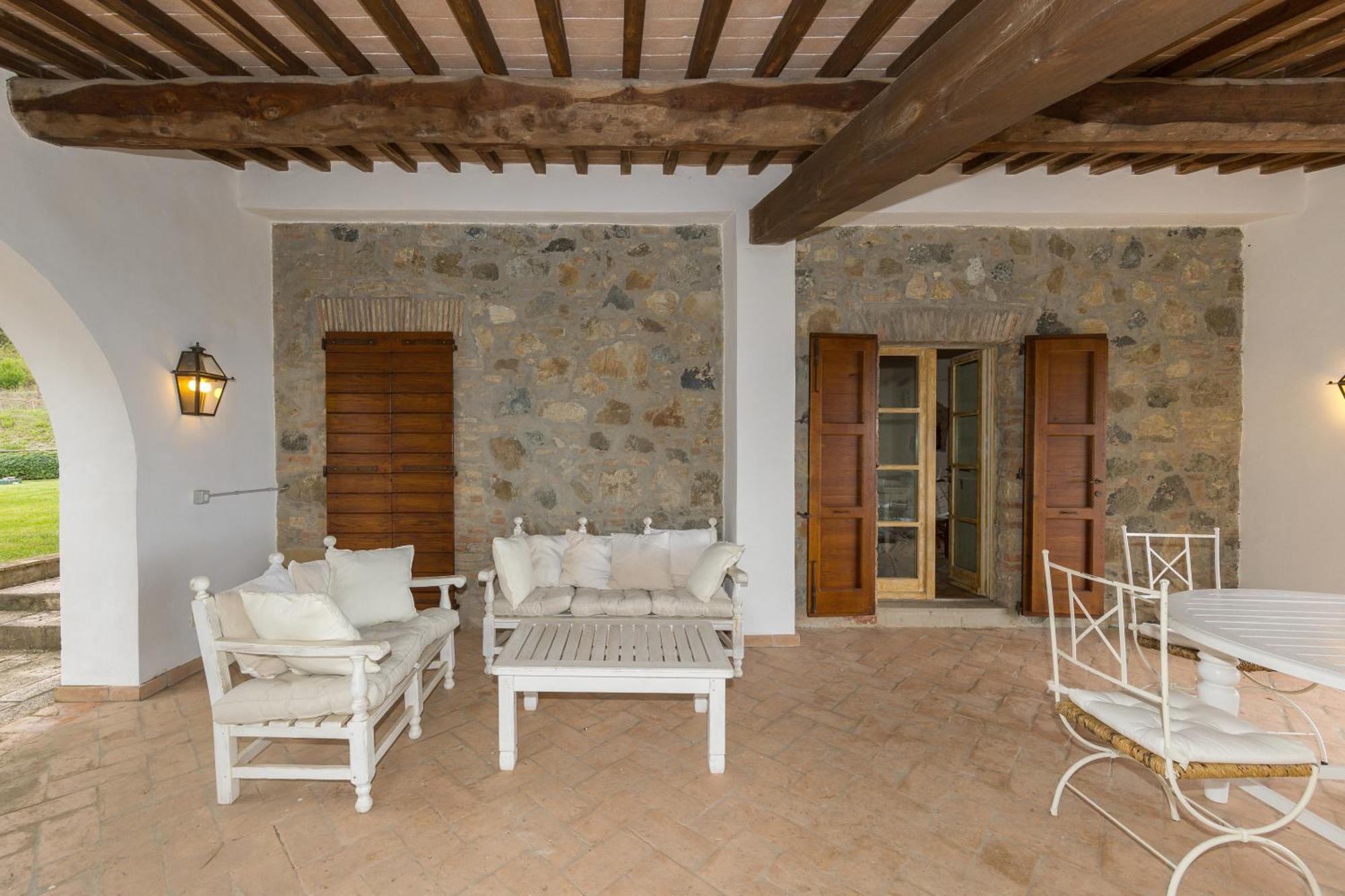 Villa Cava Alta Riparbella Exteriör bild