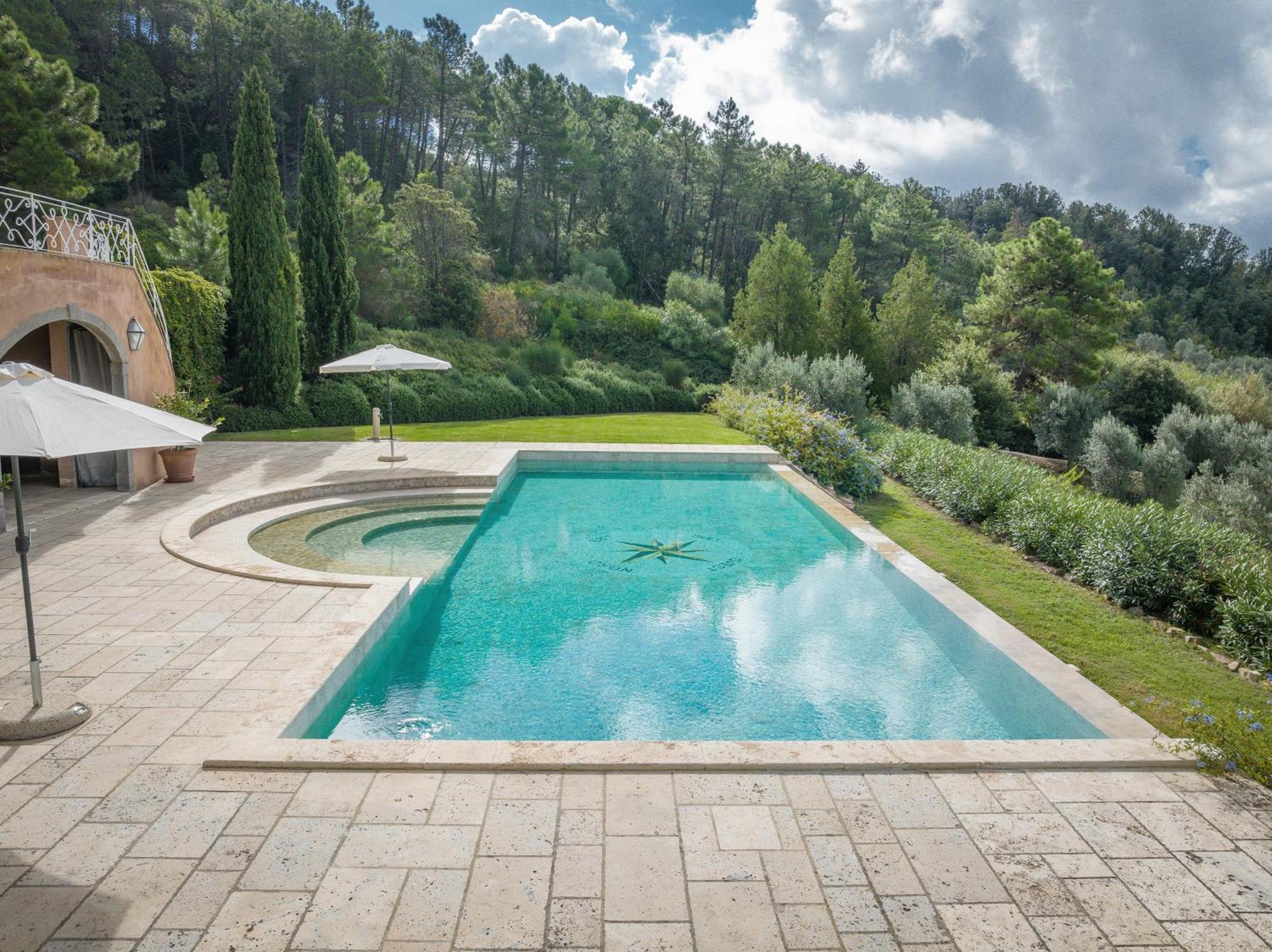Villa Cava Alta Riparbella Exteriör bild