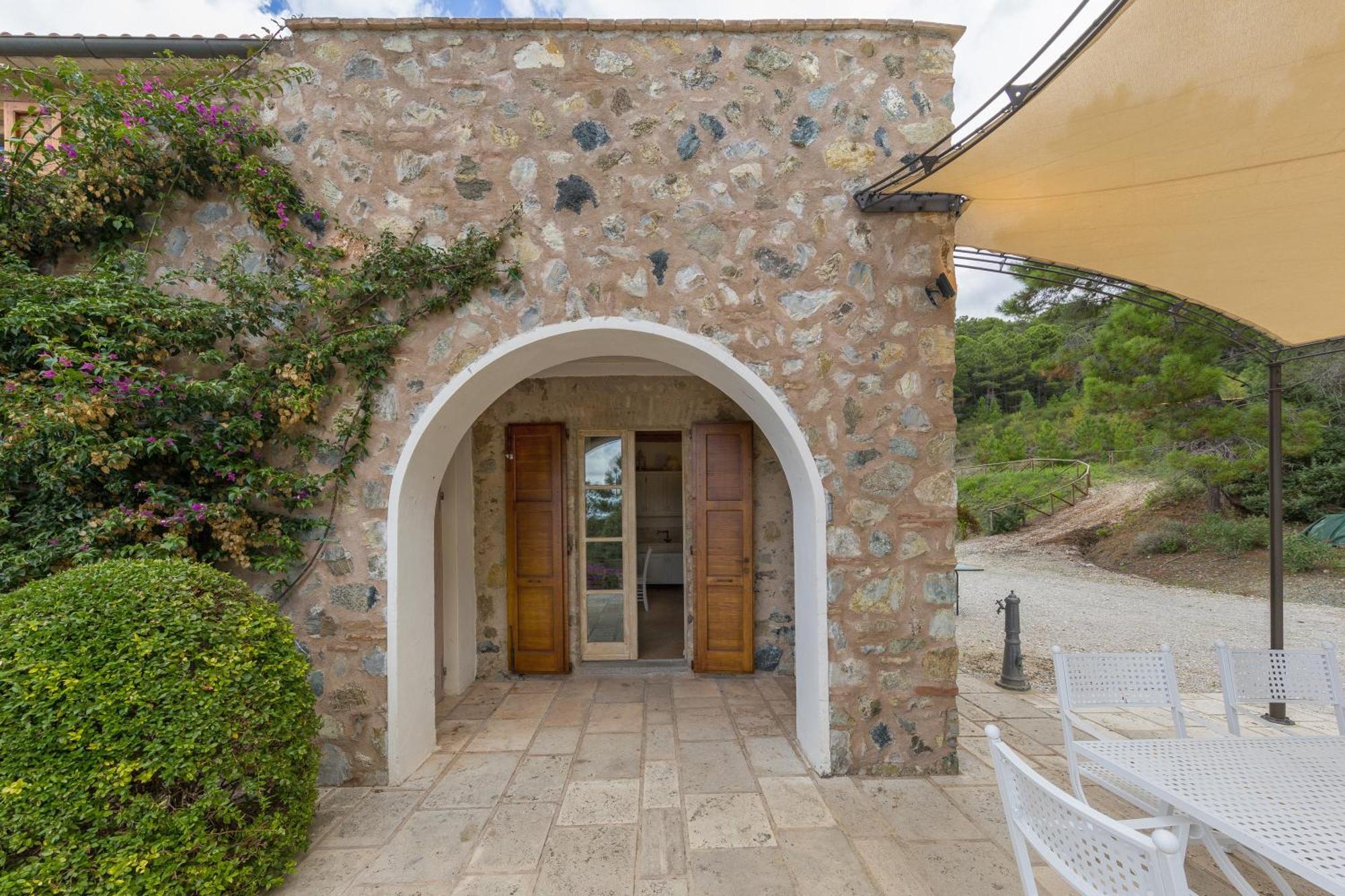 Villa Cava Alta Riparbella Exteriör bild