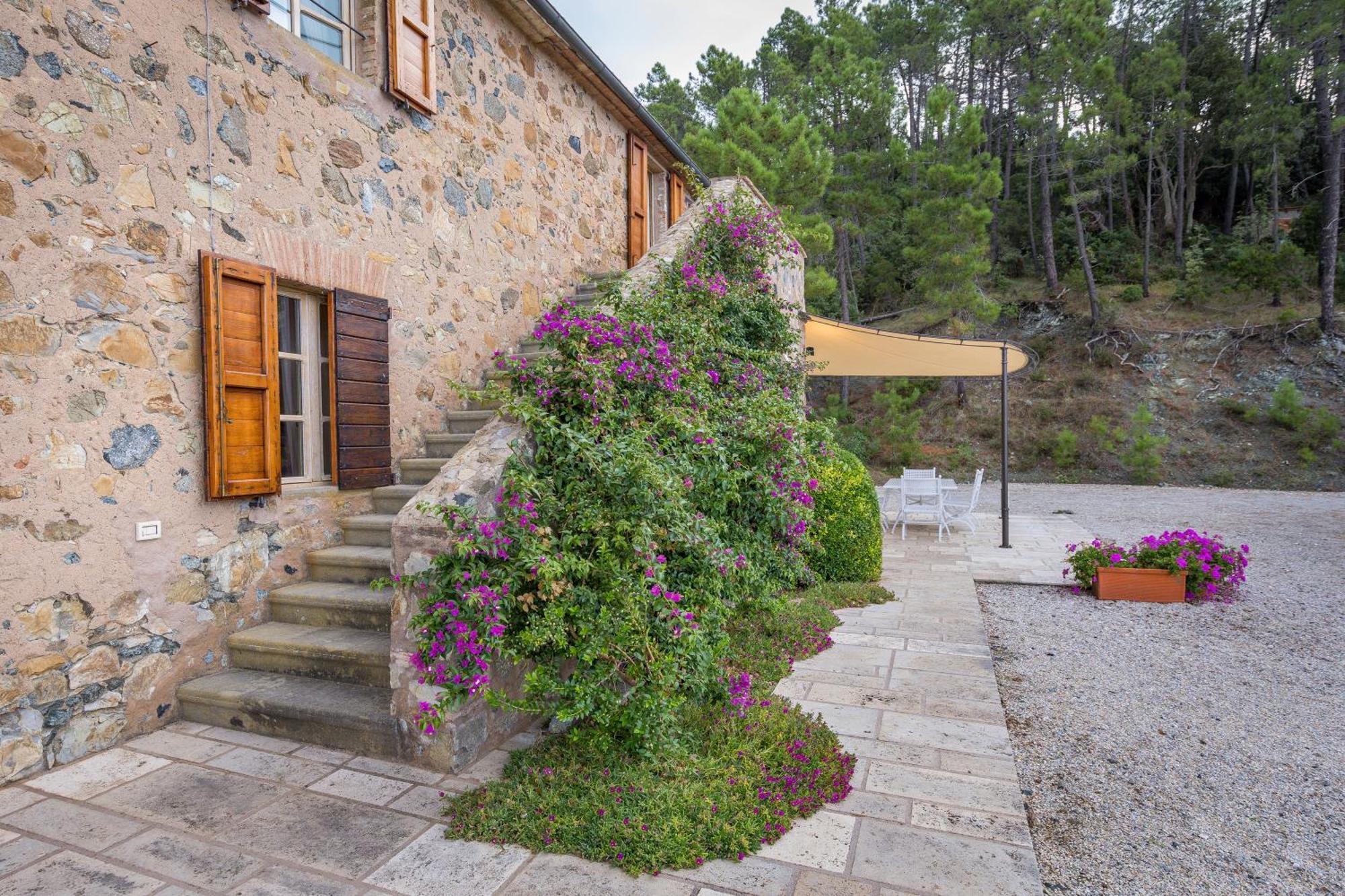 Villa Cava Alta Riparbella Exteriör bild