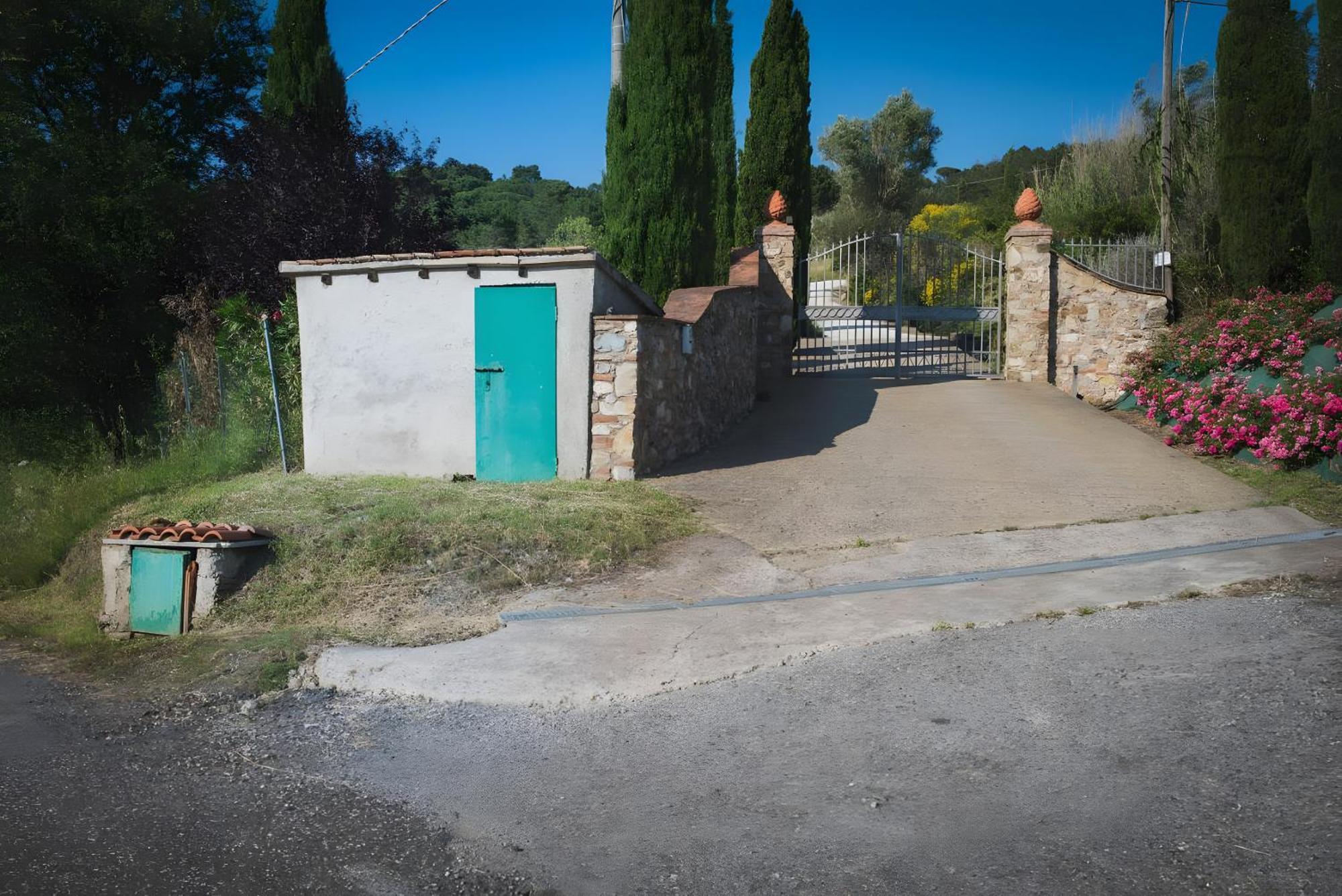 Villa Cava Alta Riparbella Exteriör bild